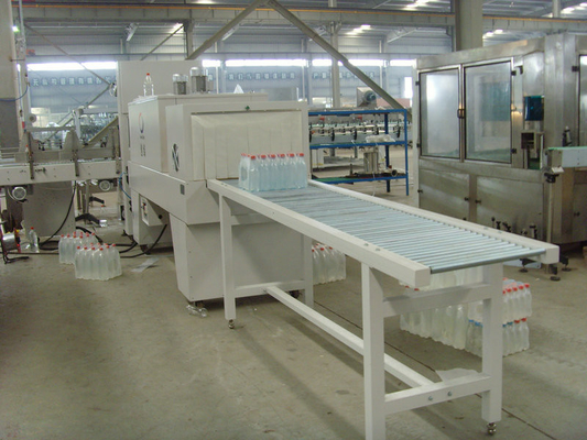 High Efficiency Pe Film Shrink Packing Machine With Touch Screen Panel