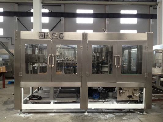 Electric Pet Bottle Hot Filling Machine With 12000 Bottles Per Hour