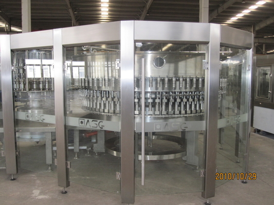 3 In 1 Mineral Water Volumetric Filling Machine With PET Bottles