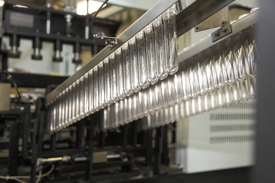 Water / Juice Bottle Blow Molding Machine Accurate Linear High Speed