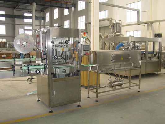 Machine à faible bruit d'applicateur de douille de rétrécissement de machine à étiquettes de bouteille