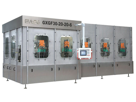 CHOYEZ la machine de remplissage liquide volumétrique des bouteilles 18000BPH pour la pulpe/jus de fibres