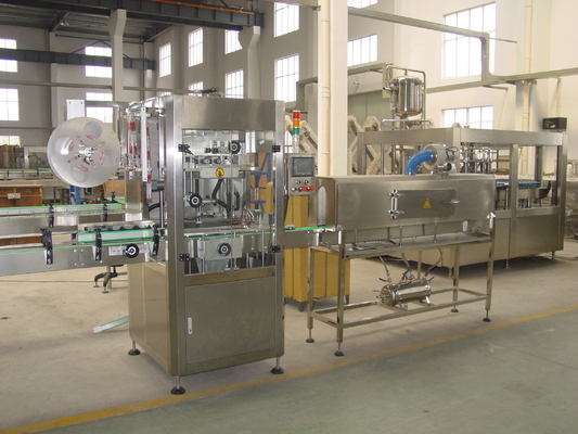 Machine à étiquettes de bouteille de sécurité, machine à étiquettes de colle chaude de fonte petit pain automatique Fed