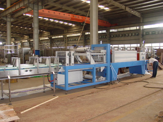 Grande machine à emballer de rétrécissement de la chaleur d'écran, toute dans une machine d'emballage en papier rétrécissable de carton