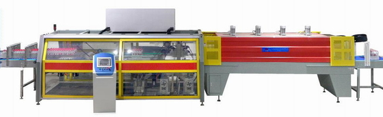 La machine à grande vitesse cinq triphasés d'emballage en papier rétrécissable de la chaleur rayent 380V 50Hz